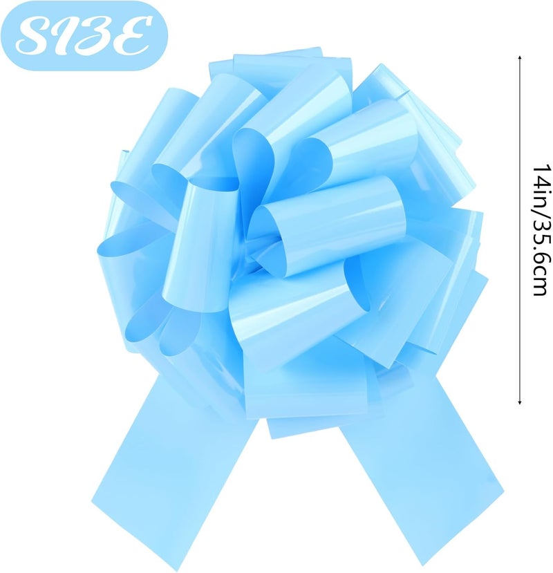 HCHENBOW 14 Inch Big Red Bow,1Pcs Big Bow for Present,Big Gift Bow for Appliances,Bikes,Table Decorations and Party Events Decoration - Image 5
